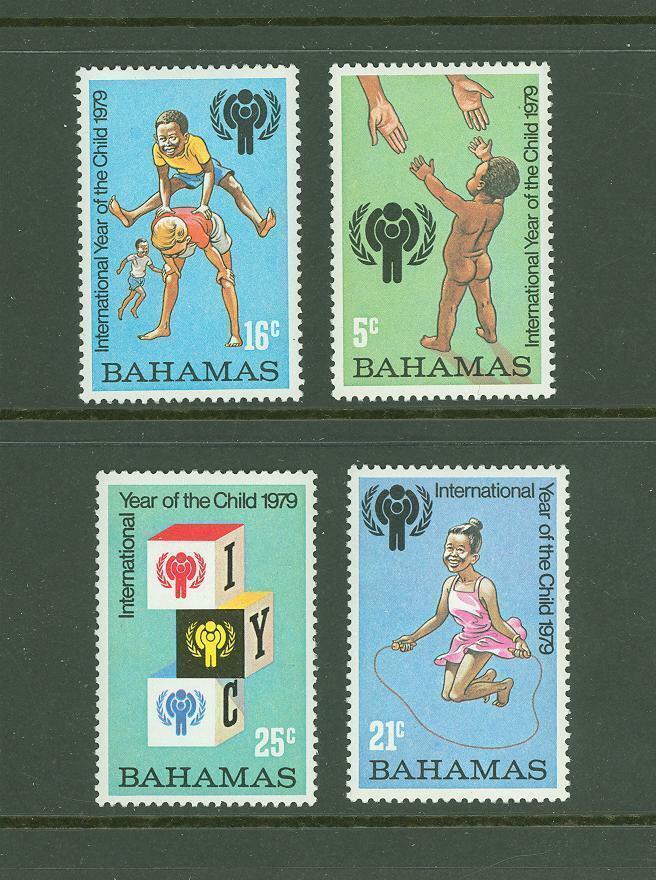 Star D41 Bahamas 1979 Mnh 4v Year Of The Child