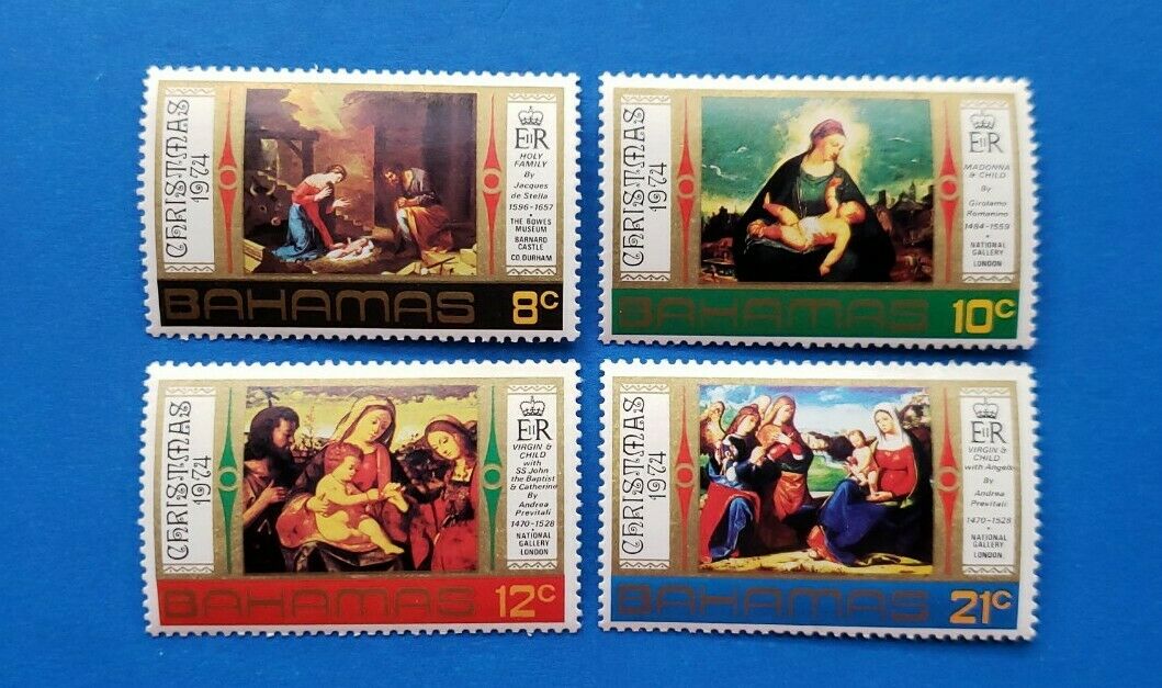 Bahamas Stamps, Scott 366-369 Mnh